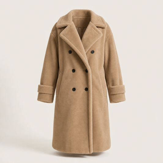 Monroe Teddy Coat - Khaki