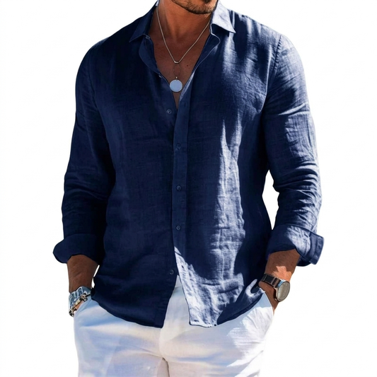 Montrose Tailored Classic Shirt - Navy