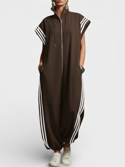 Muriel Soft Lightweight Dress - Brown