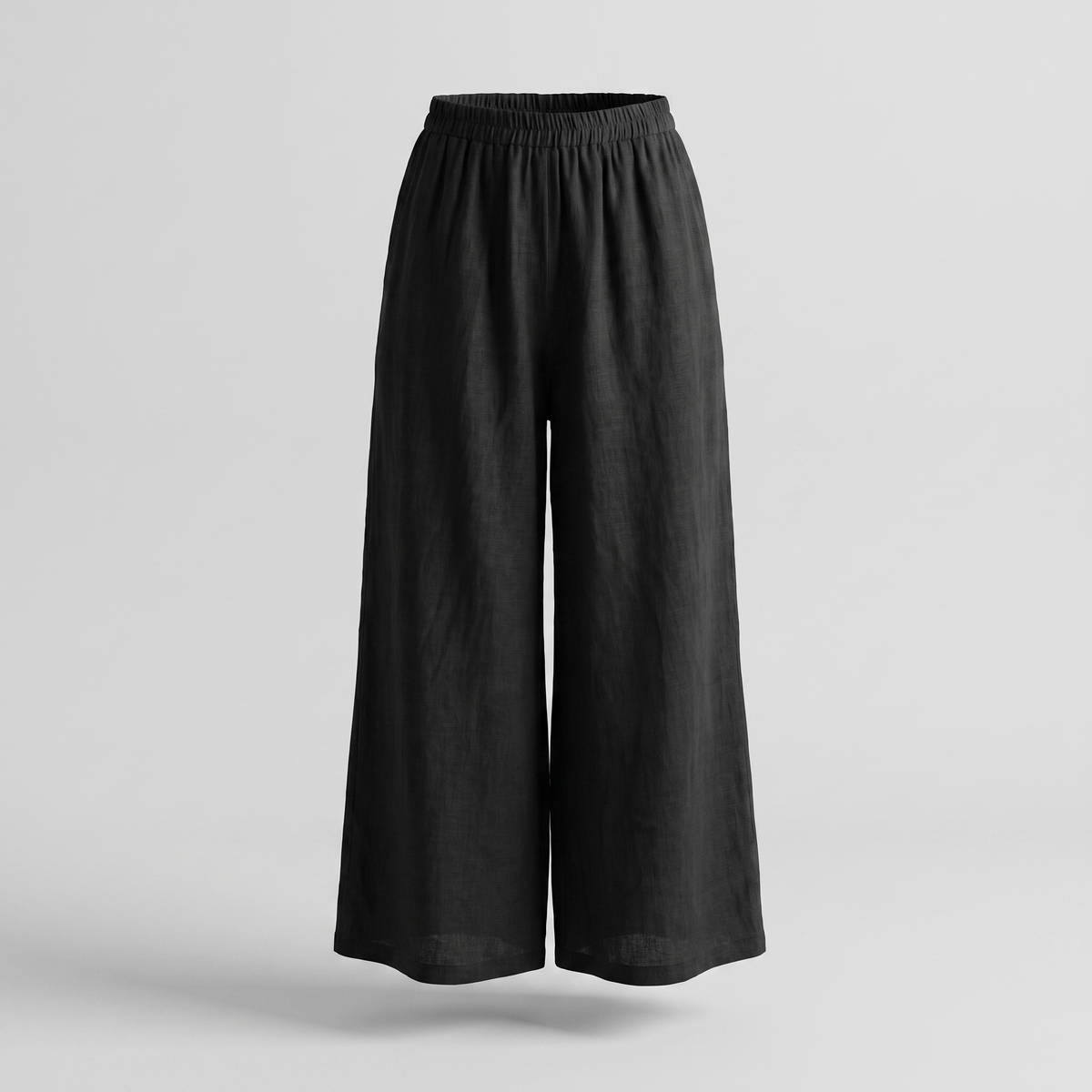 Nicolé Linen Pants - Black