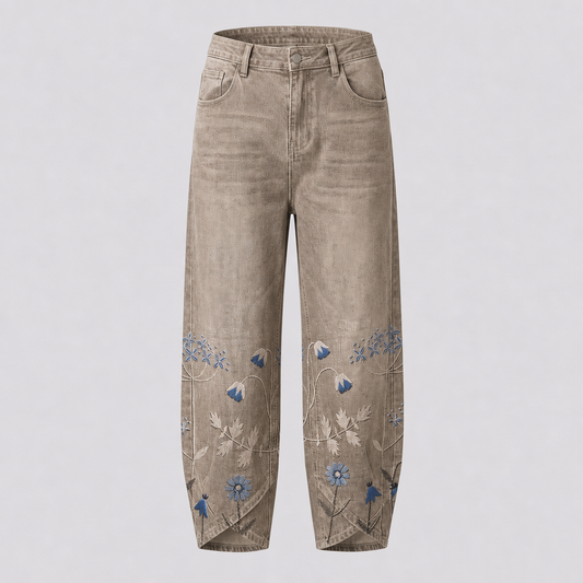 Norabelle Classic Linen Pants - Khaki