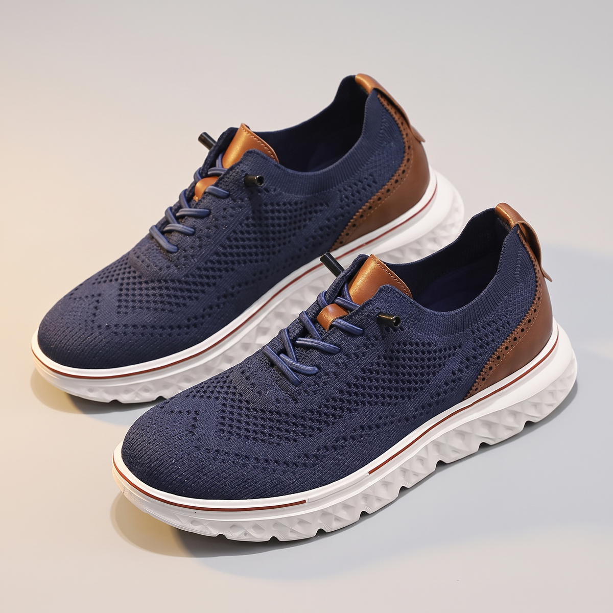Norbury Cushioned Walking Shoes - Blue