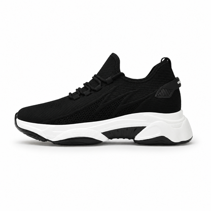 Norchester Flex-Knit Trainers - Black/White