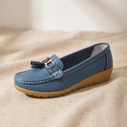 Norleigh Comfort Slip-On Shoes - Blue