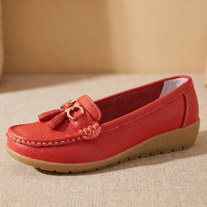 Norleigh Comfort Slip-On Shoes - Red