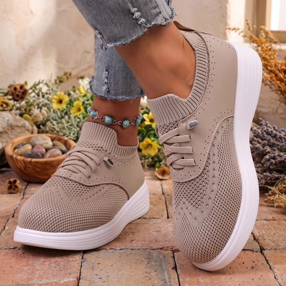 Norleigh No-Tie Comfort Shoes - Khaki