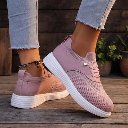 Norleigh No-Tie Comfort Shoes - Pink