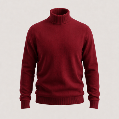Northpeak Turtleneck - Red