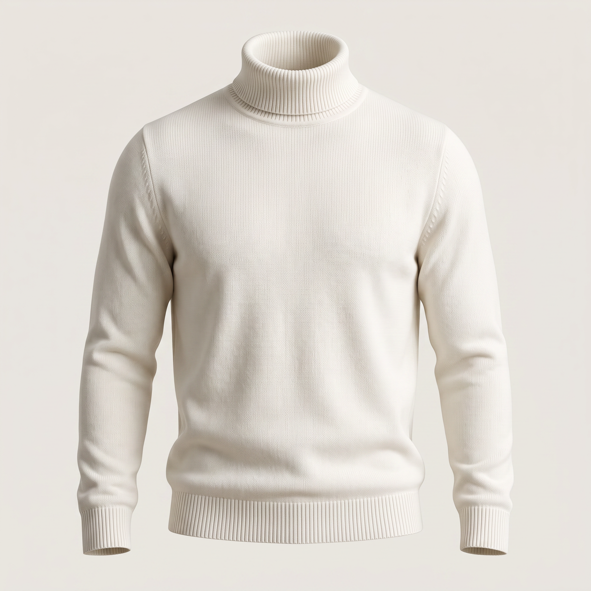 Northpeak Turtleneck - White