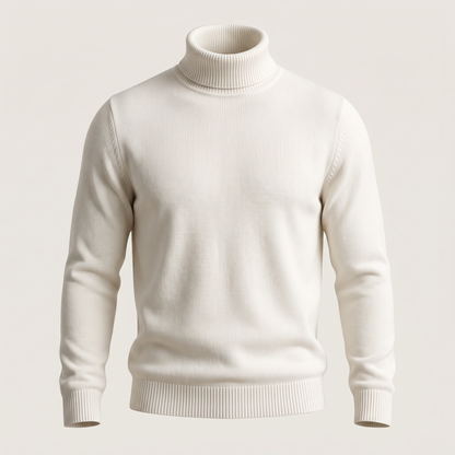 Northpeak Turtleneck - White