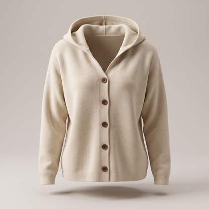 Nylah Comfortable Cardigan - Beige