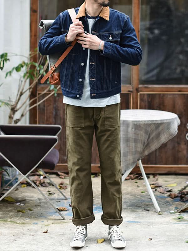 OG-107 Style Straight Fatigue Pants