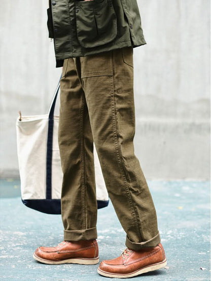 OG-107 Style Straight Fatigue Pants