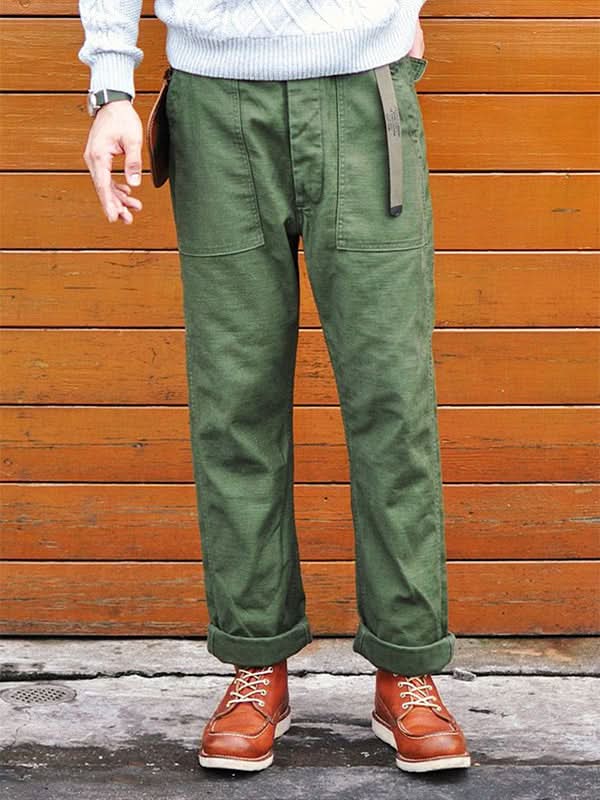 OG-107 Style Straight Fatigue Pants
