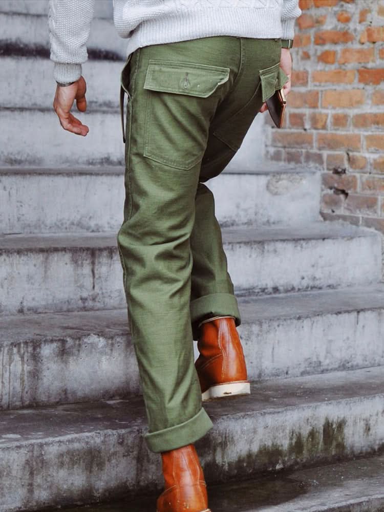 OG-107 Style Straight Fatigue Pants