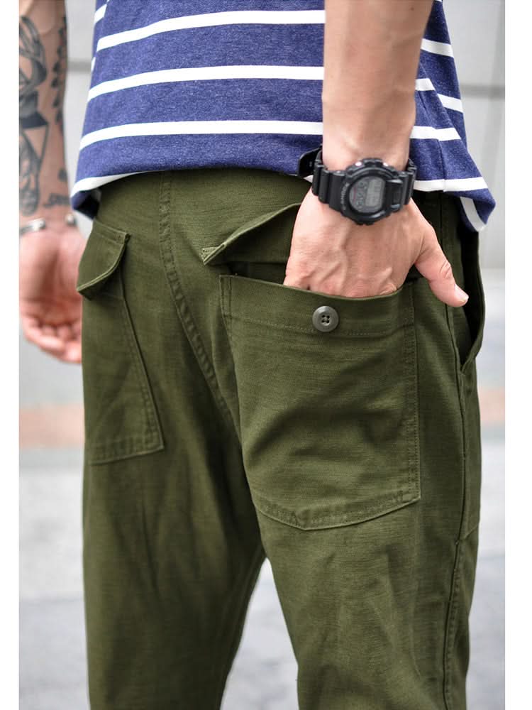 OG-107 Style Straight Fatigue Pants