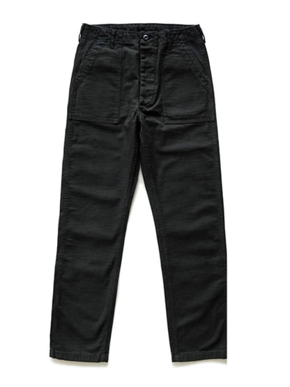 OG-107 Style Straight Fatigue Pants - Black