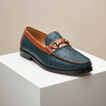 Orvani Leather-Look Loafers