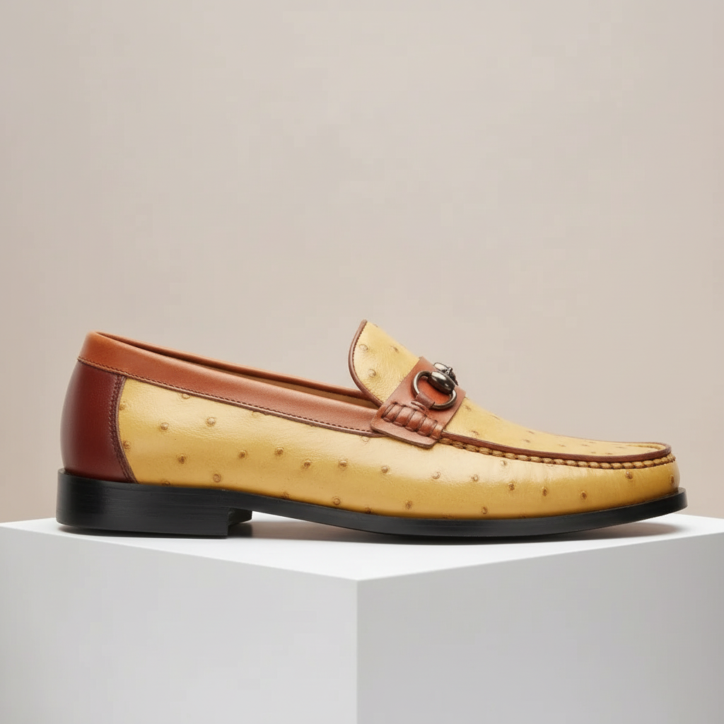 Orvani Leather-Look Loafers