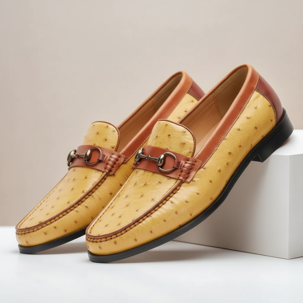 Orvani Leather-Look Loafers