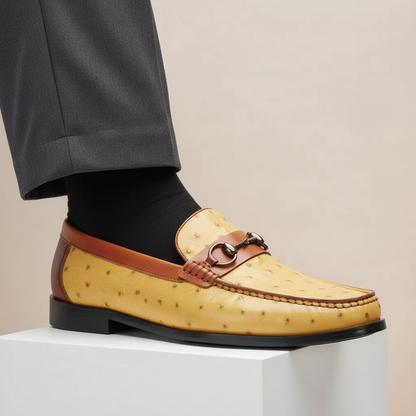 Orvani Leather-Look Loafers
