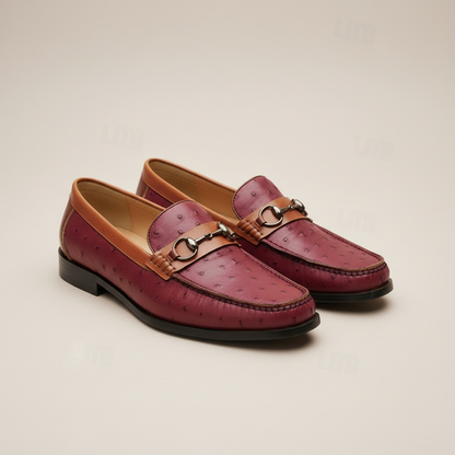 Orvani Leather-Look Loafers