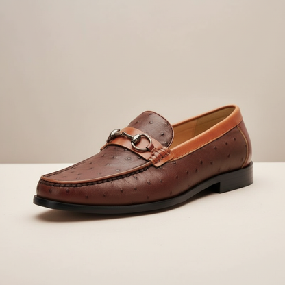 Orvani Leather-Look Loafers