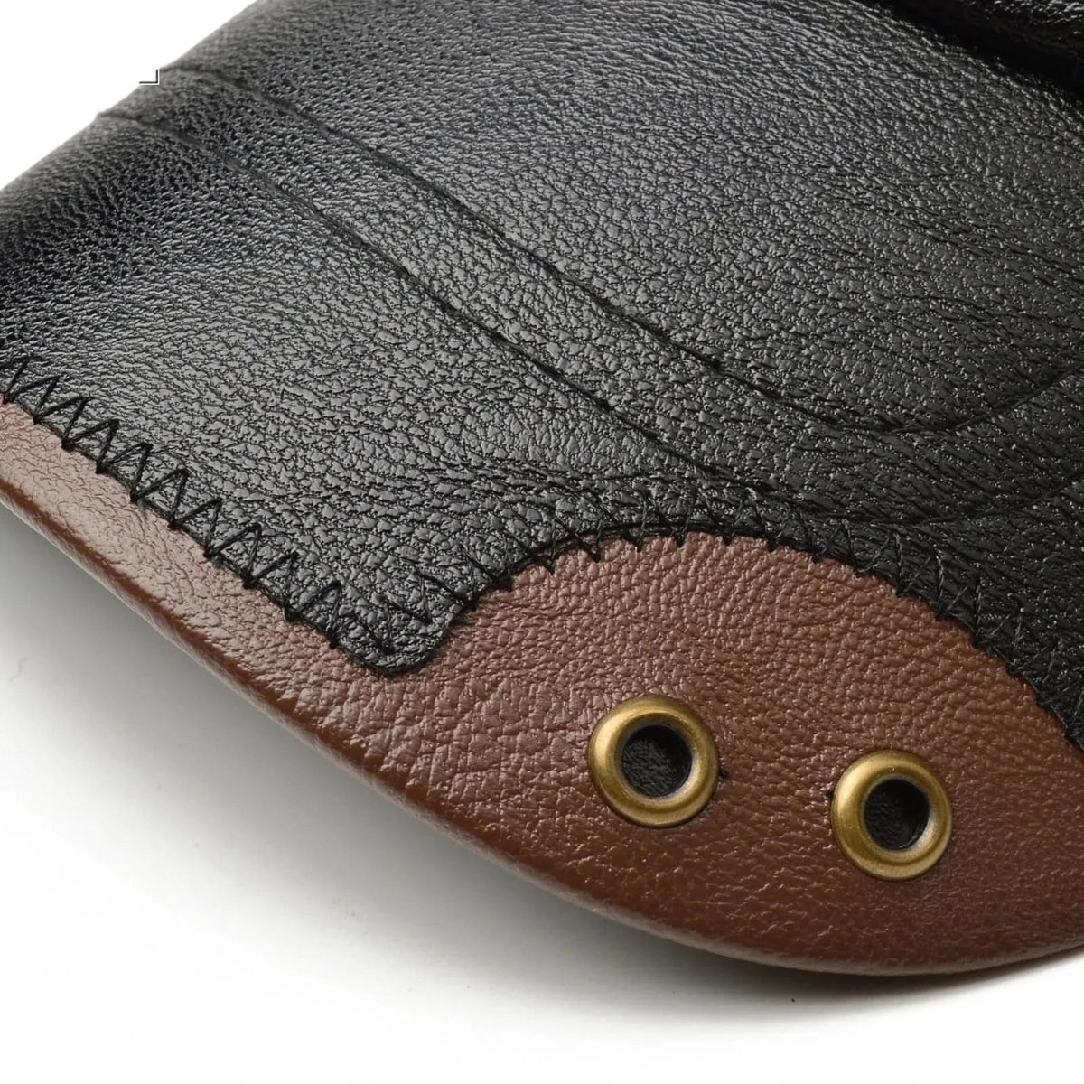 Outlaw Leather-Look Cap