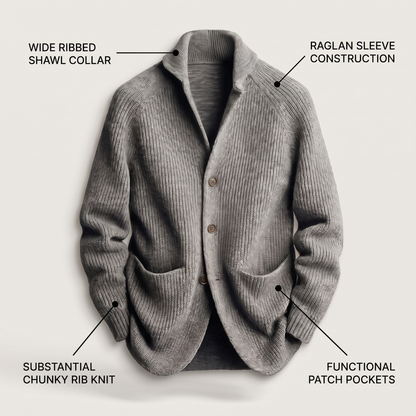 Patch Pocket Knit Blazer