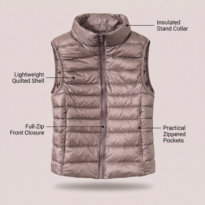 Penelope Weather-Ready Puffer Vest