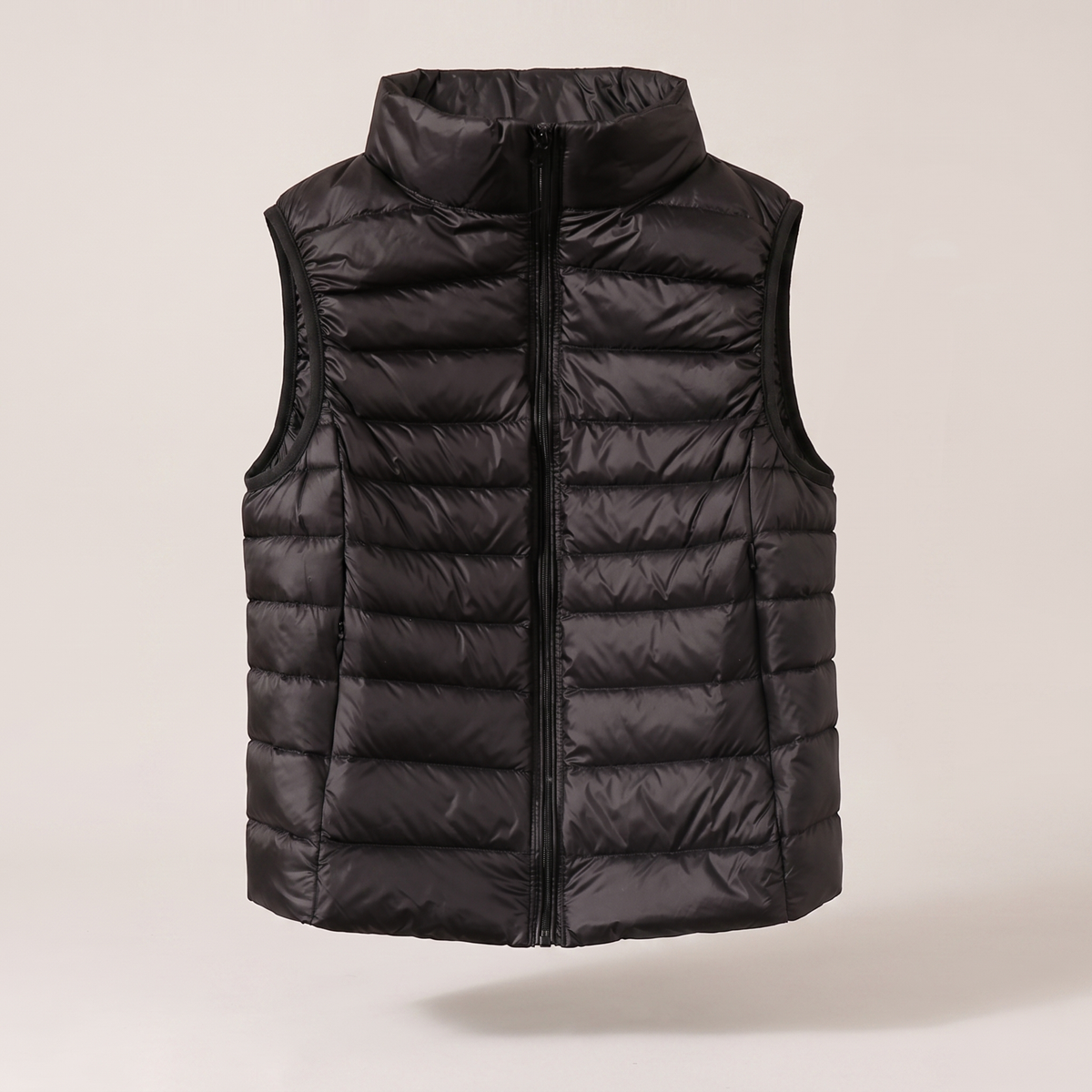 Penelope Weather-Ready Puffer Vest - Black