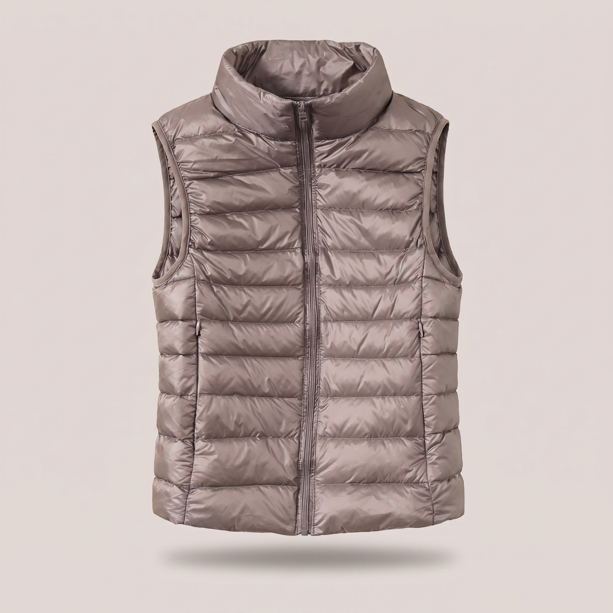 Penelope Weather-Ready Puffer Vest - Khaki