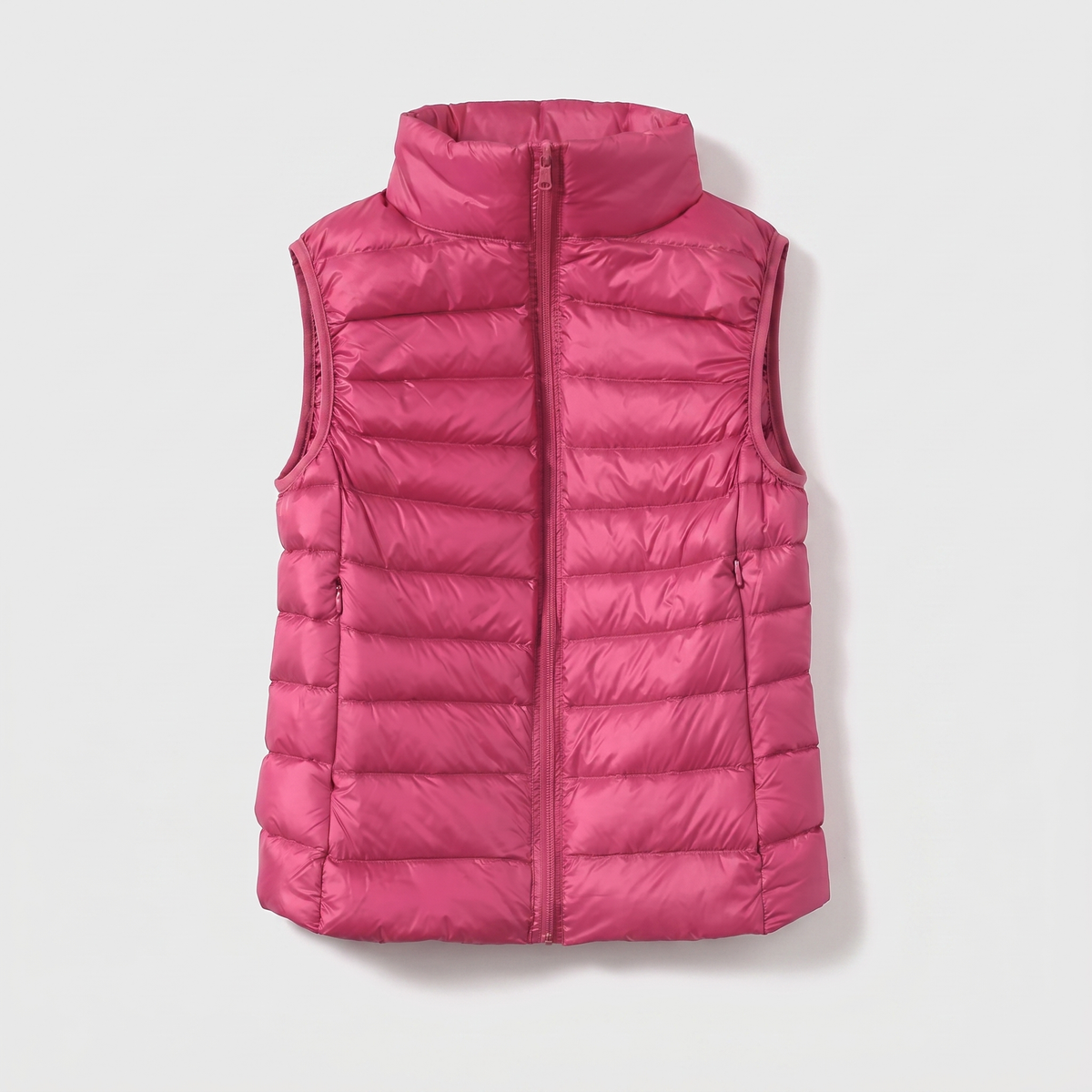 Penelope Weather-Ready Puffer Vest - Rhodo