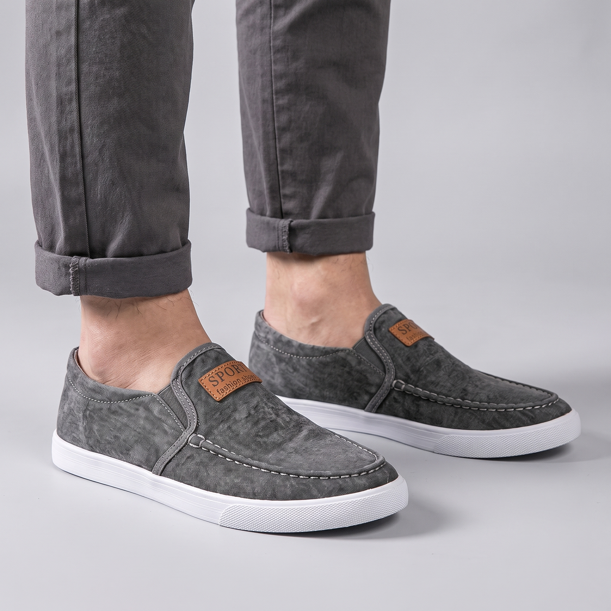 Percival Breeze Canvas Loafers