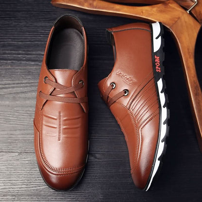 Petersen Leather-Look Trainers