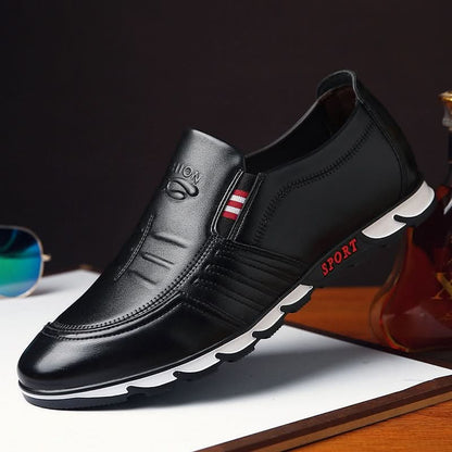 Petersen Leather-Look Trainers