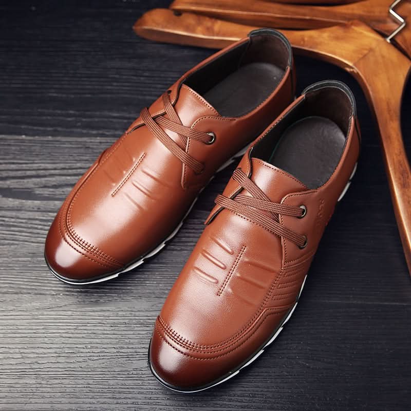 Petersen Leather-Look Trainers