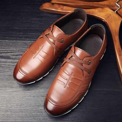 Petersen Leather-Look Trainers
