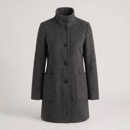 Polished Everyday Winter Coat - Black