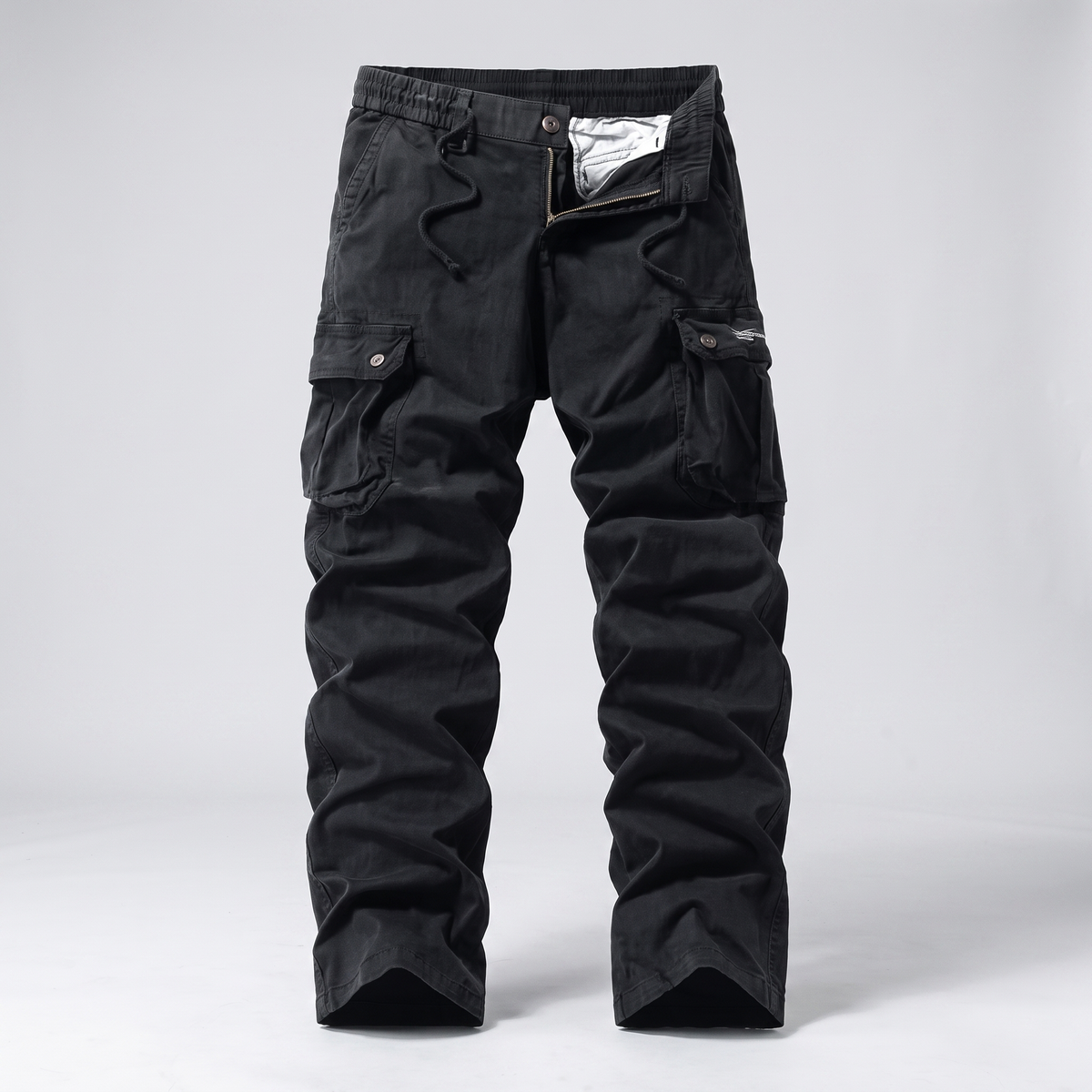 Portwell Casual Utility Trousers - Black