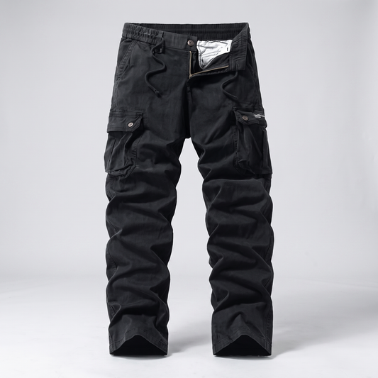 Portwell Casual Utility Trousers - Black