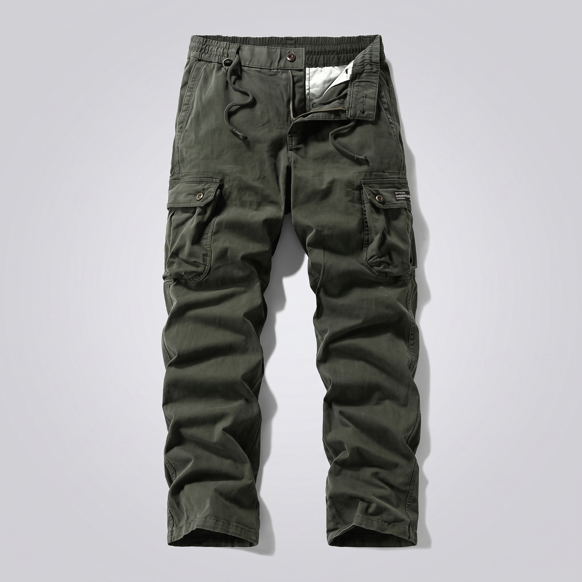 Portwell Casual Utility Trousers - Green