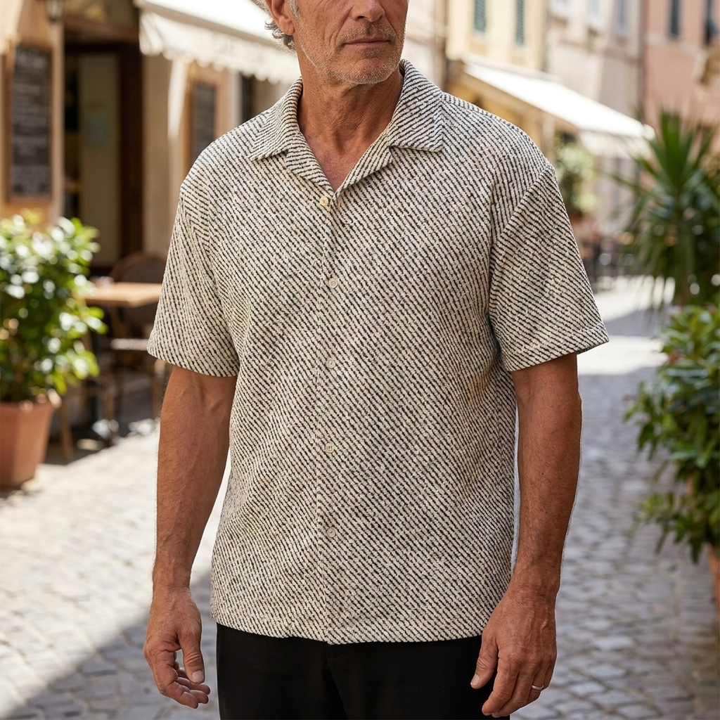 Portwell Classic Knit Polo - White