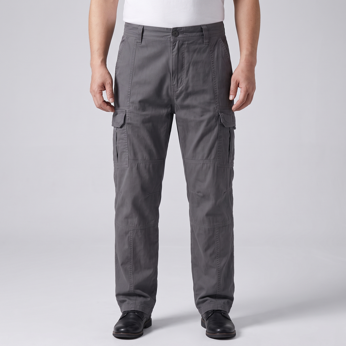 Premium Cotton Utility Trousers