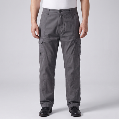 Premium Cotton Utility Trousers