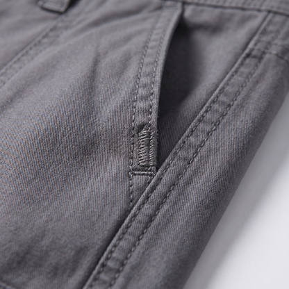 Premium Cotton Utility Trousers