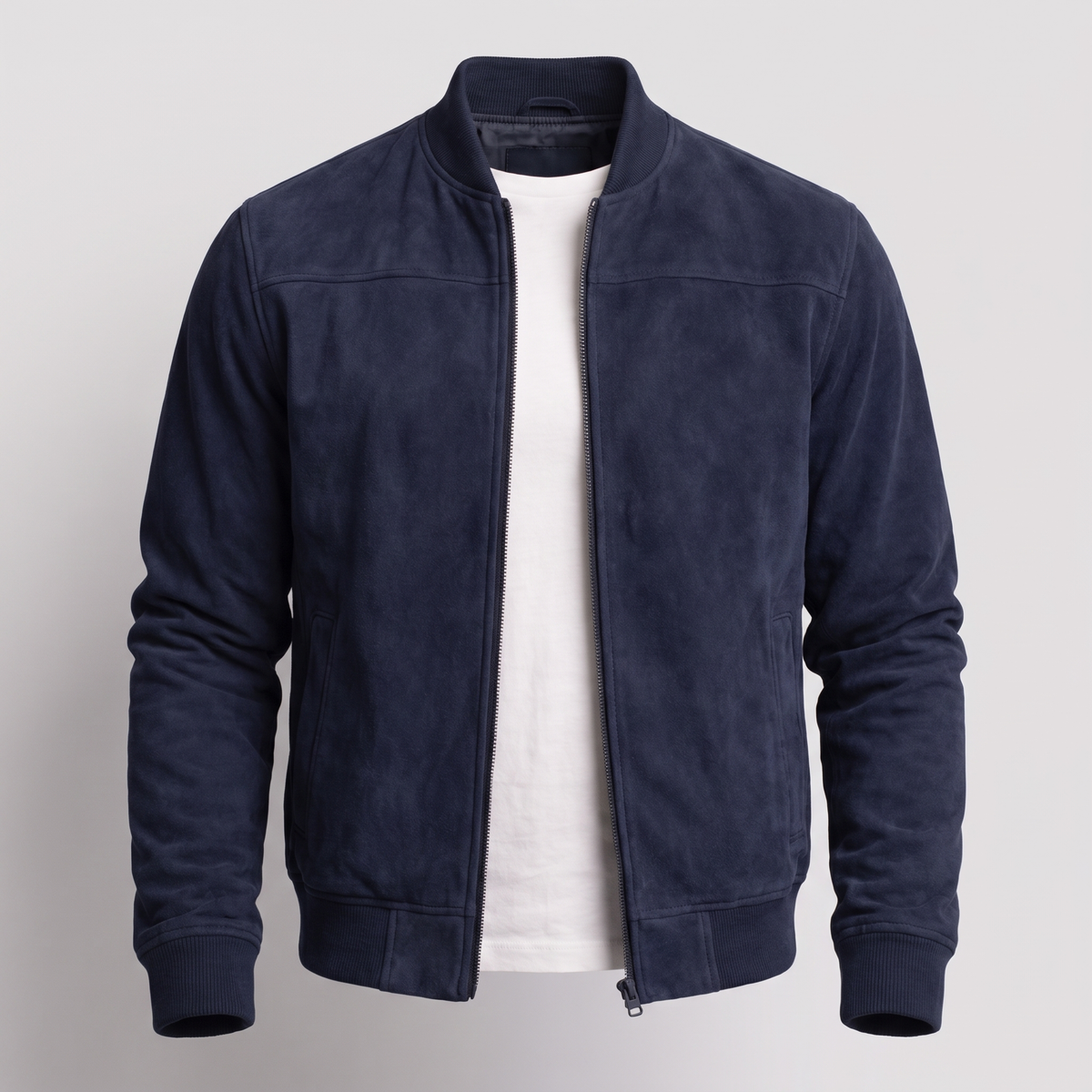 Premium Flight Jacket - Navy Blue