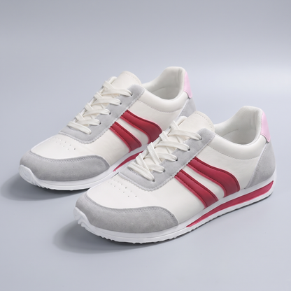 Premium Support Lifestyle Trainers - Red
