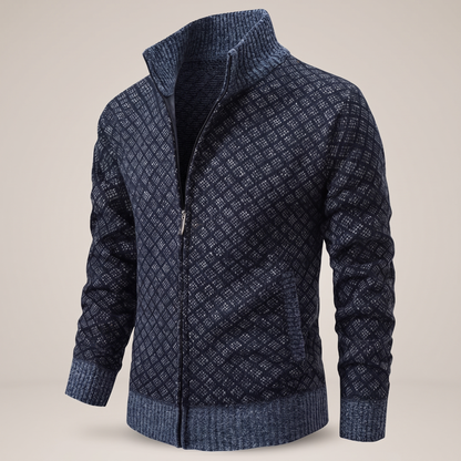 Preston Premium Cardigan - Blue