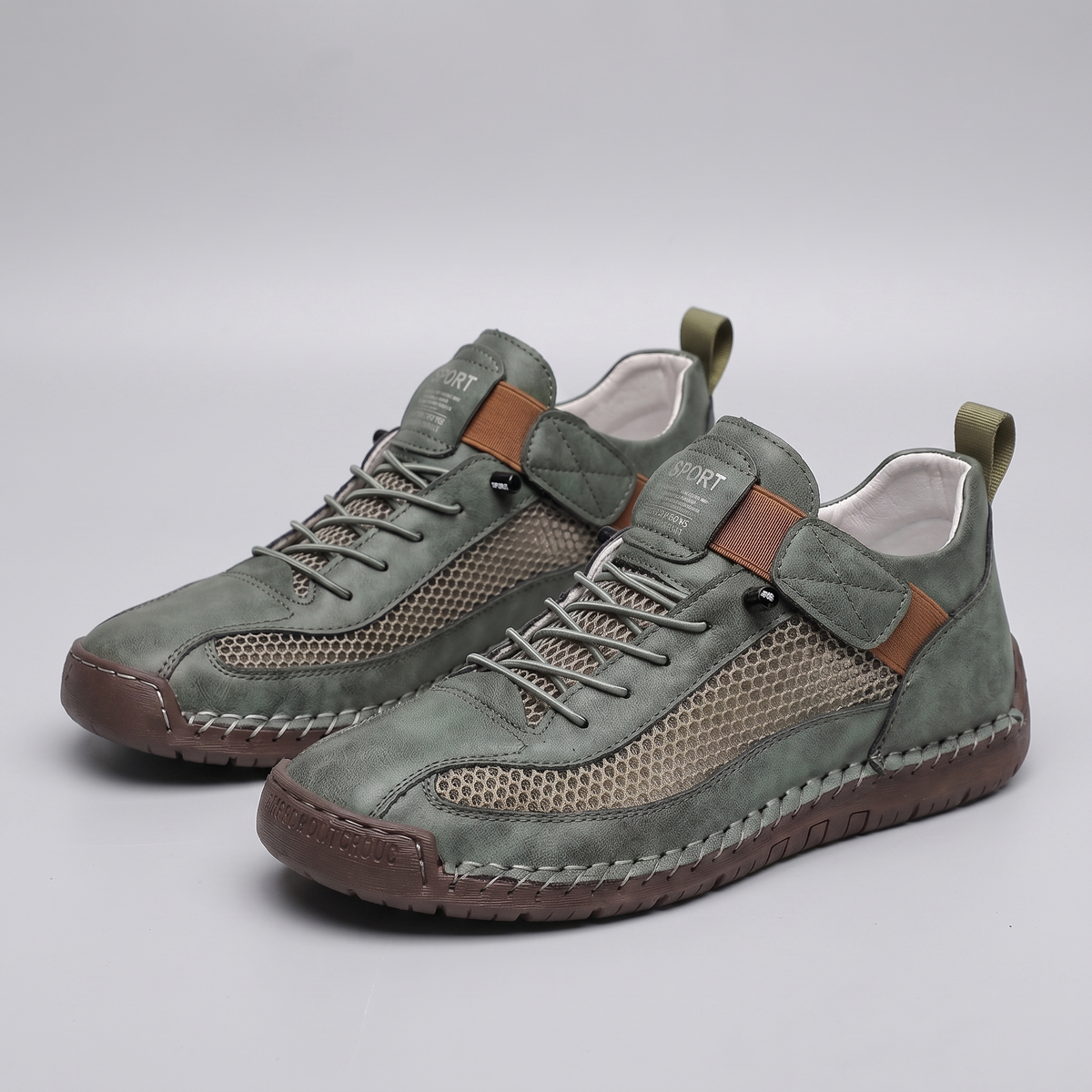 Purebreeze Comfort Shoes - Olive